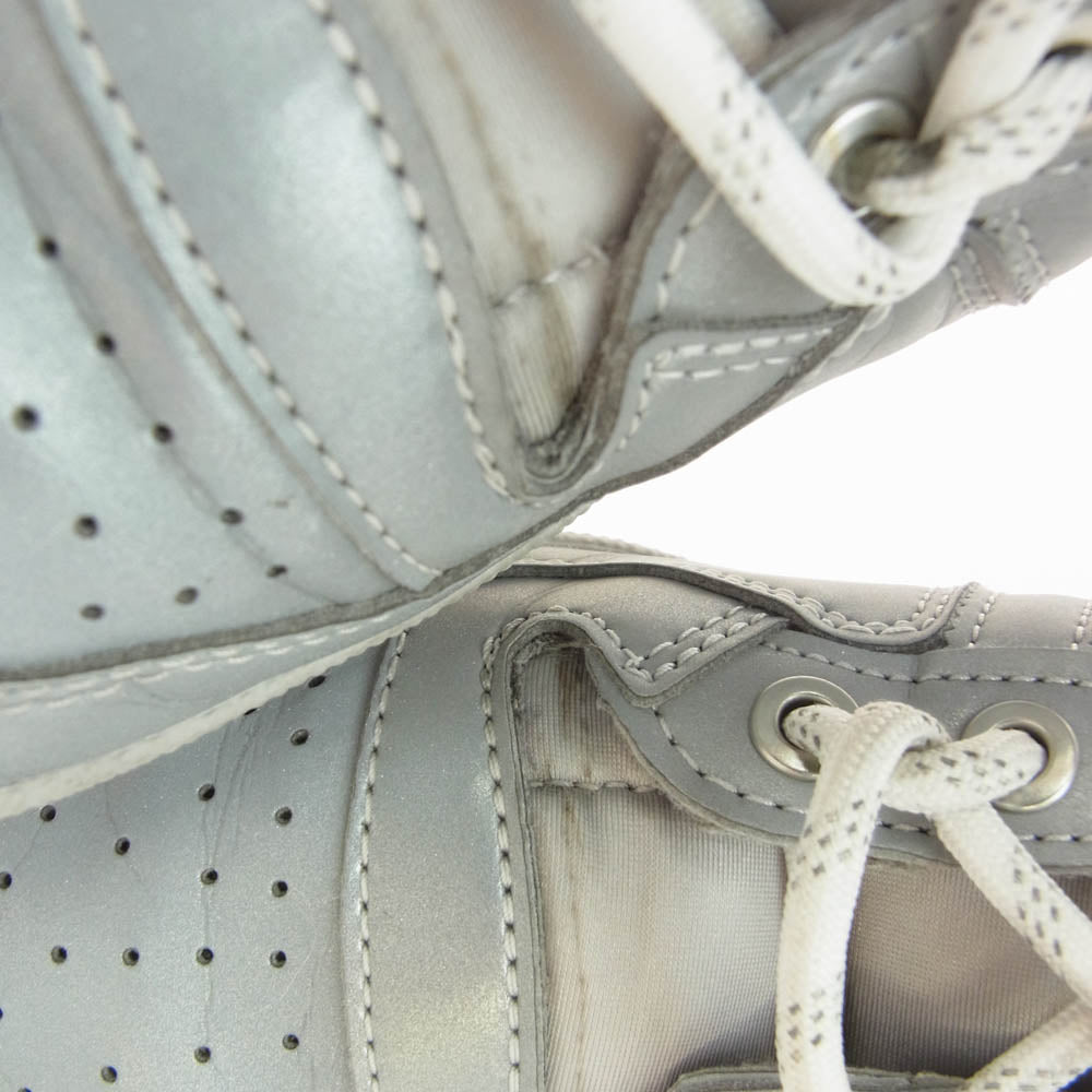 adidas アディダス GW2858 Ivy Park Ivp Forum Mid Silver アイビー パーク アイブイピー フォーラム ミッド シルバー ハイカット スニーカー グレー系 27cm5【中古】