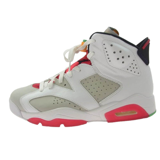 NIKE ナイキ CT8529-062 Air Jordan 6 Neutral Grey Hare エアジョーダン6 ニュートラルグレーヘア ハイカット スニーカー ホワイト系 27cm【中古】