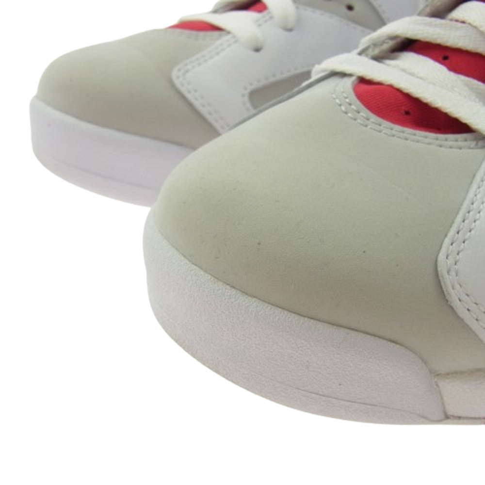 NIKE ナイキ CT8529-062 Air Jordan 6 Neutral Grey Hare エアジョーダン6 ニュートラルグレーヘア ハイカット スニーカー ホワイト系 27cm【中古】