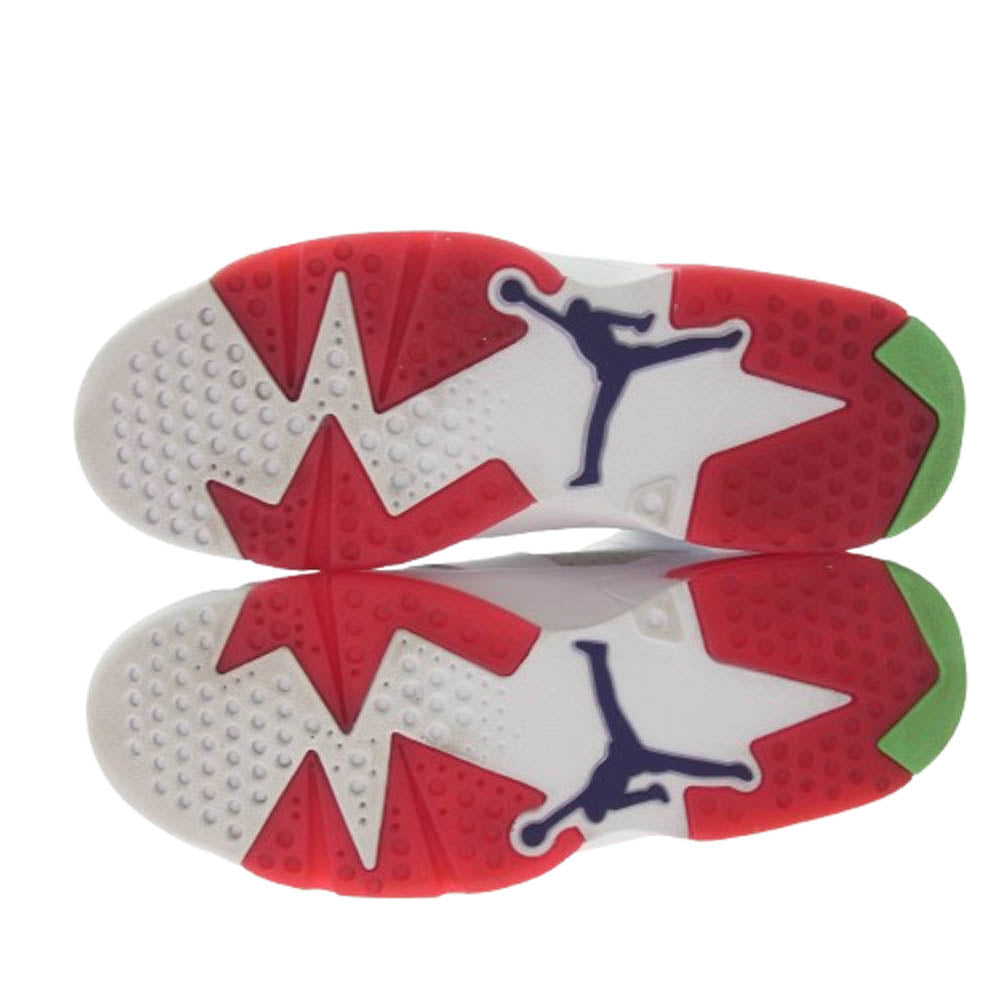 NIKE ナイキ CT8529-062 Air Jordan 6 Neutral Grey Hare エアジョーダン6 ニュートラルグレーヘア ハイカット スニーカー ホワイト系 27cm【中古】