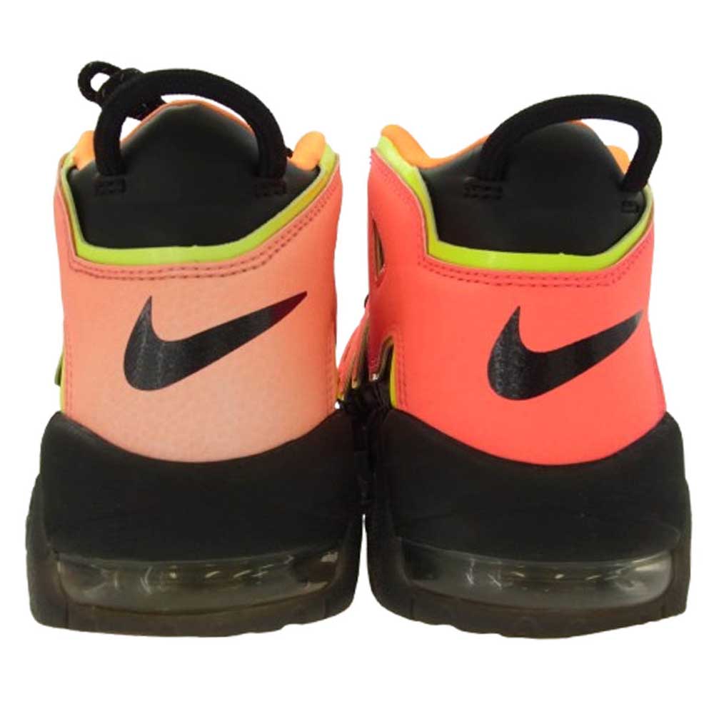NIKE ナイキ 917593-002 AIR MORE UPTEMPO HOT PUNCH エア モア アップテンポ ホットパンチ ハイカット スニーカー ブラック系 26.5cm【中古】