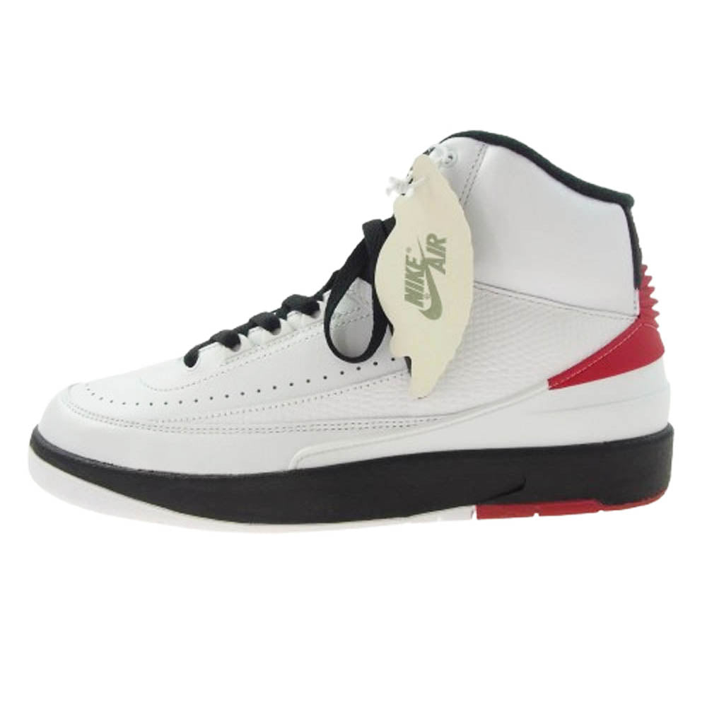 NIKE ナイキ DX4400 106 2022 Women's Air Jordan2 Chicago ウィメンズ エアジョーダン2 シカゴ ハイカット スニーカー ホワイト系 27.5cm【新古品】【未使用】【中古】