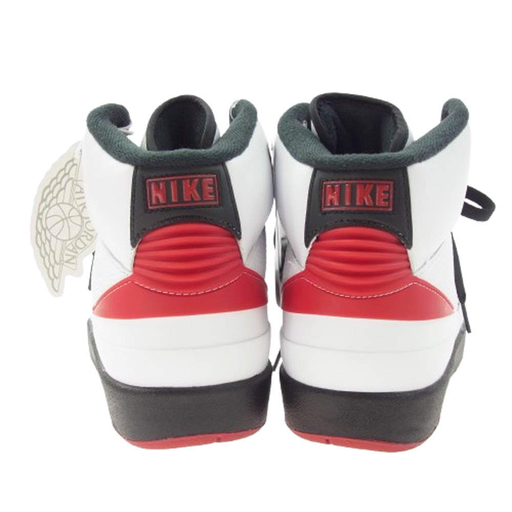 NIKE ナイキ DX4400 106 2022 Women's Air Jordan2 Chicago ウィメンズ エアジョーダン2 シカゴ ハイカット スニーカー ホワイト系 27.5cm【新古品】【未使用】【中古】