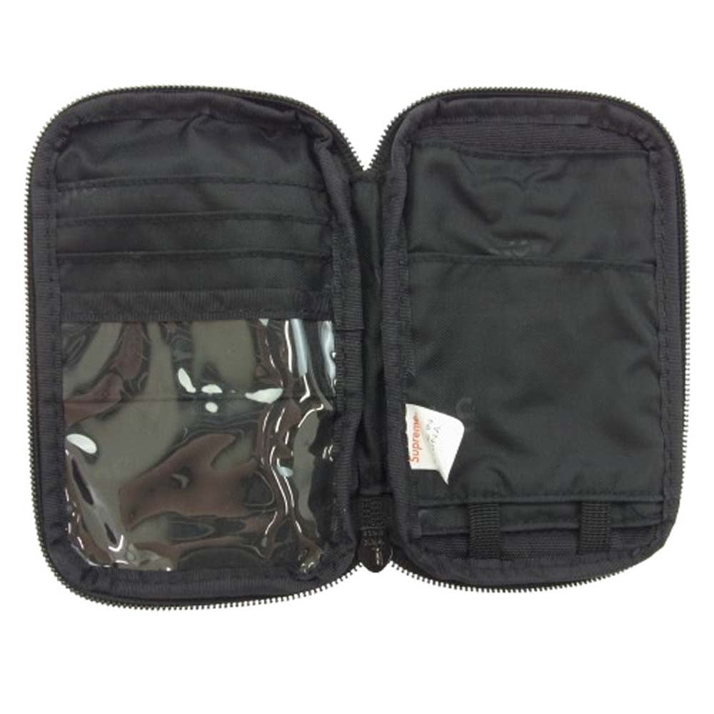 Supreme シュプリーム 19AW Small Zip Pouch スモール ジップポーチ ブラック系【中古】