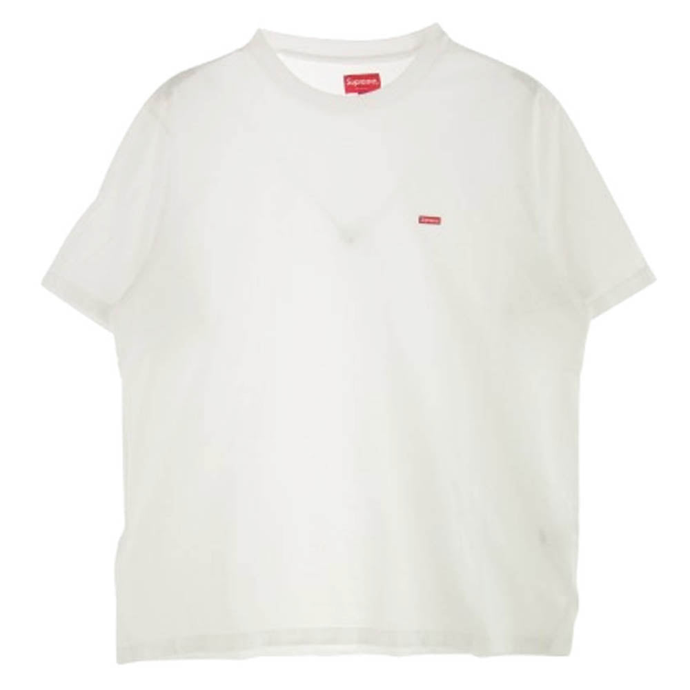 Supreme シュプリーム 23SS Small Box Logo Tee スモール ボックスロゴ Tシャツ 半袖カットソー ホワイト系 L【中古】