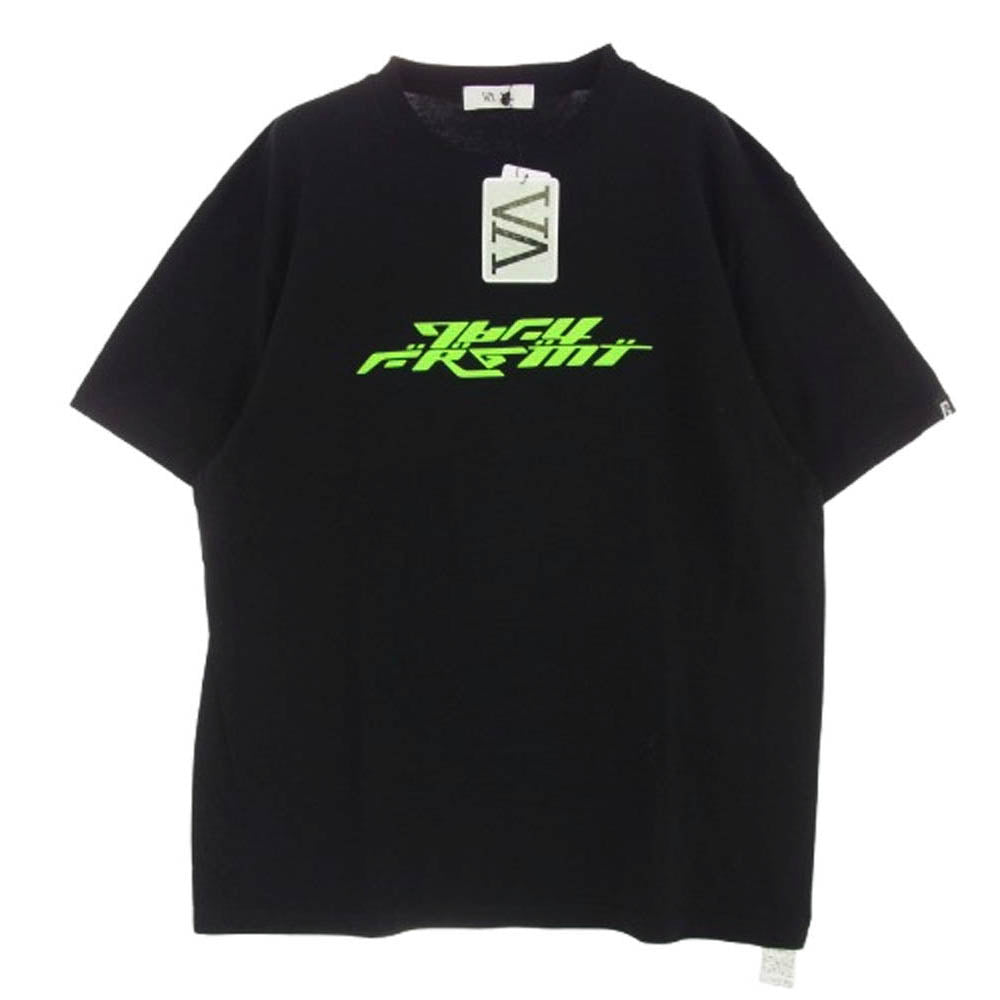 FRAGMENT DESIGN フラグメントデザイン VBM-15210-C GUNDAM RX78 TEE ガンダム ロゴプリント 半袖 Tシャツ ブラック系 XL【極上美品】【中古】