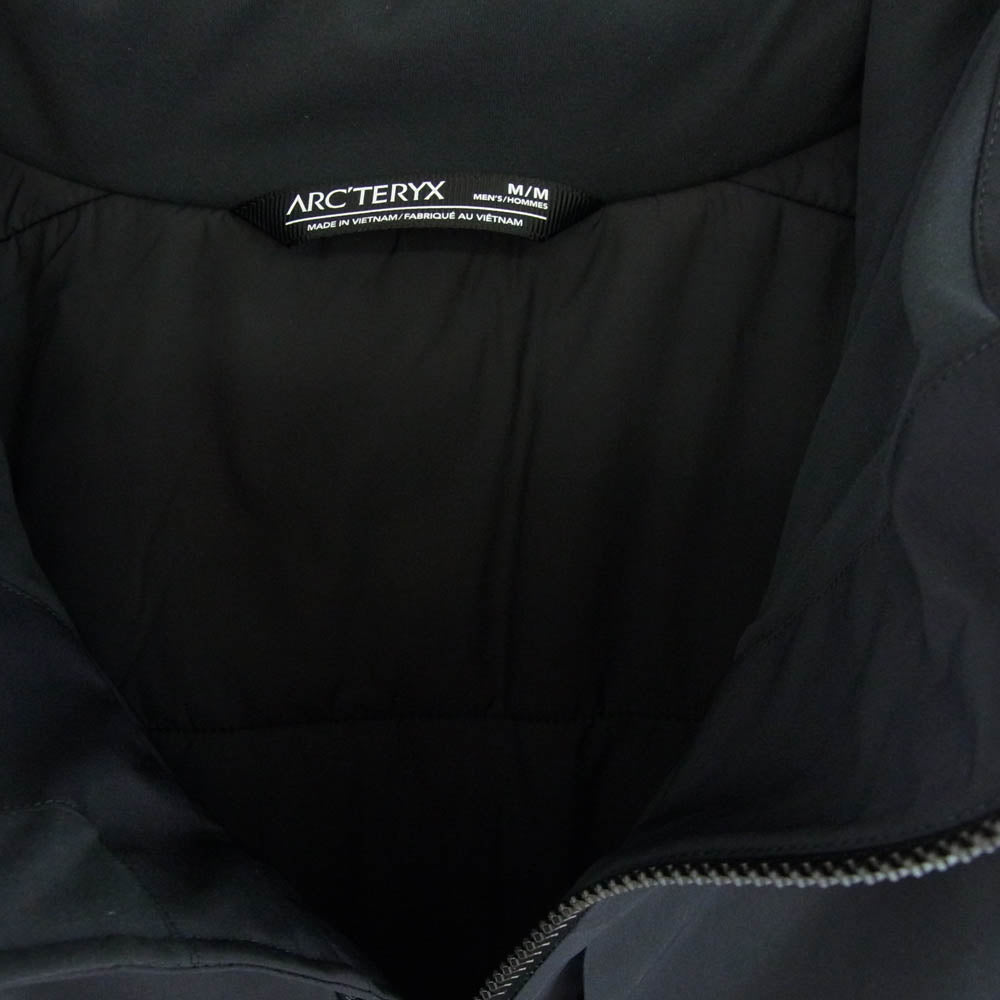 ARC'TERYX アークテリクス X000007371 RALLE INSULATED JACKET レイル インサレーテッド 中綿 ジャケット ブラック系 M【新古品】【未使用】【中古】