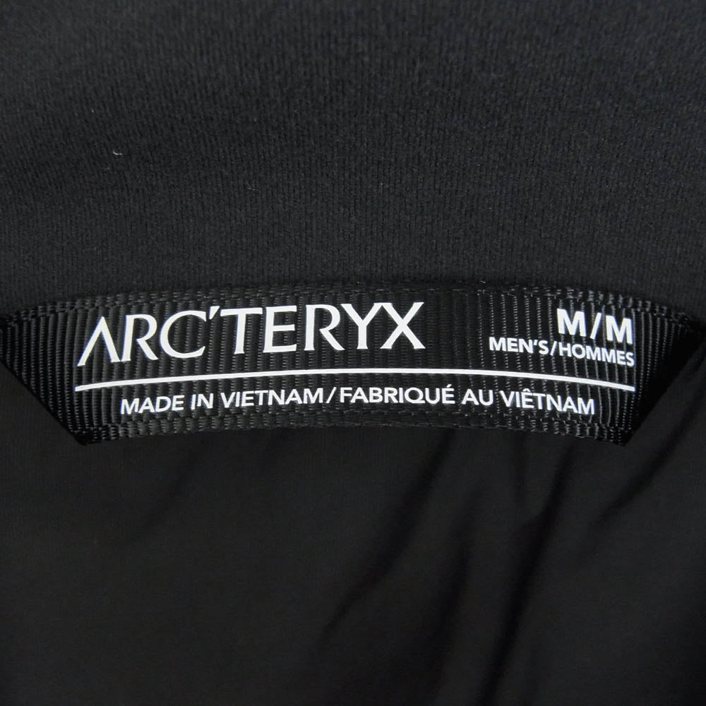 ARC'TERYX アークテリクス X000007371 RALLE INSULATED JACKET レイル インサレーテッド 中綿 ジャケット ブラック系 M【新古品】【未使用】【中古】