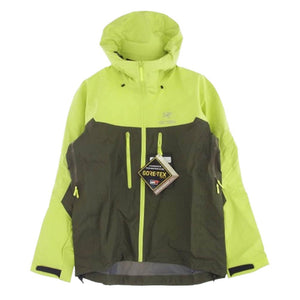 ARC'TERYX アークテリクス X000006454 ALPHA JACKET GORE-TEX アルファ ジャケット ゴアテックス TATSU SPRINT ライトグリーン系 カーキ系 L【極上美品】【中古】
