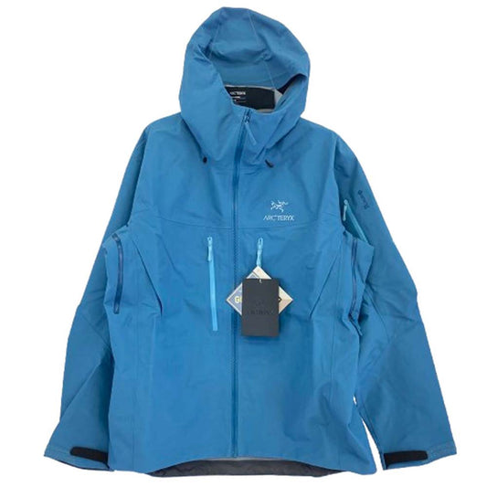 ARC'TERYX アークテリクス X000004714 Alpha SV Jacket GORE-TEX アルファ SV ジャケット ゴアテックス SERENE ブルー系 XL【新古品】【未使用】【中古】