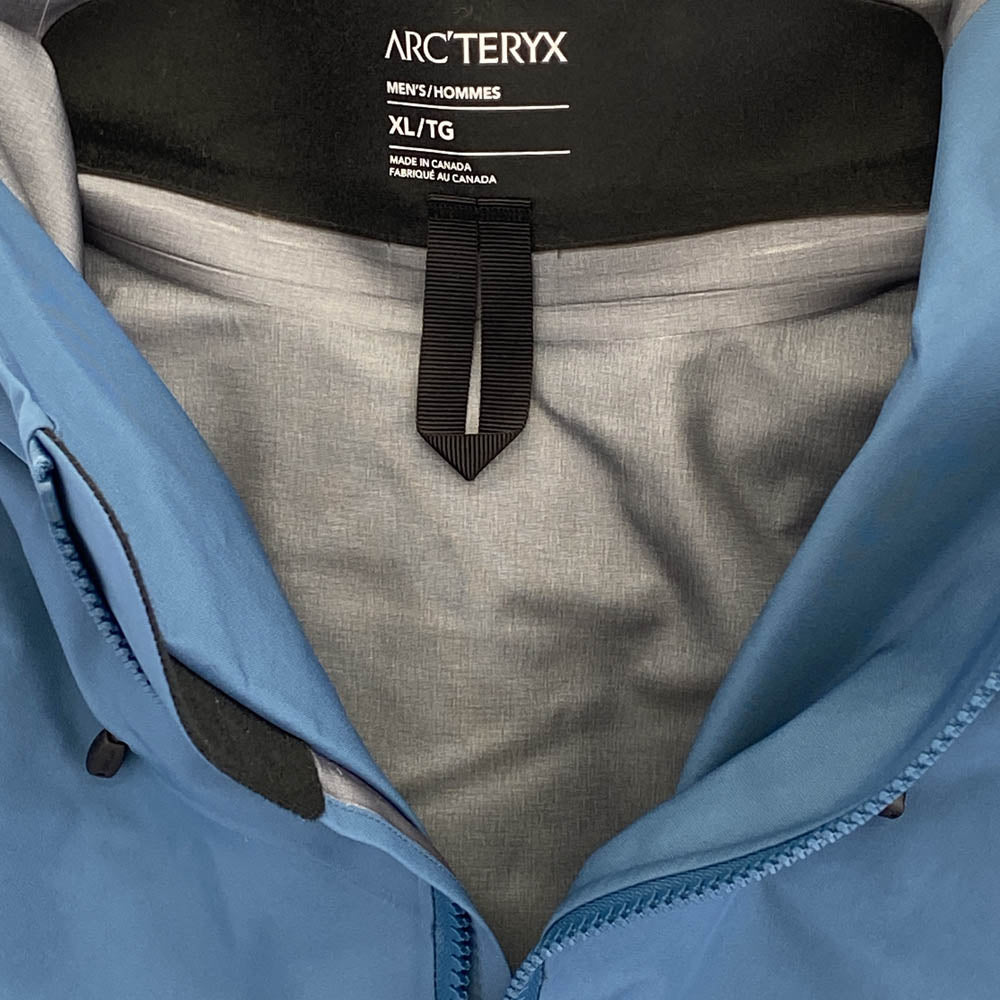 ARC'TERYX アークテリクス X000004714 Alpha SV Jacket GORE-TEX アルファ SV ジャケット ゴアテックス SERENE ブルー系 XL【新古品】【未使用】【中古】