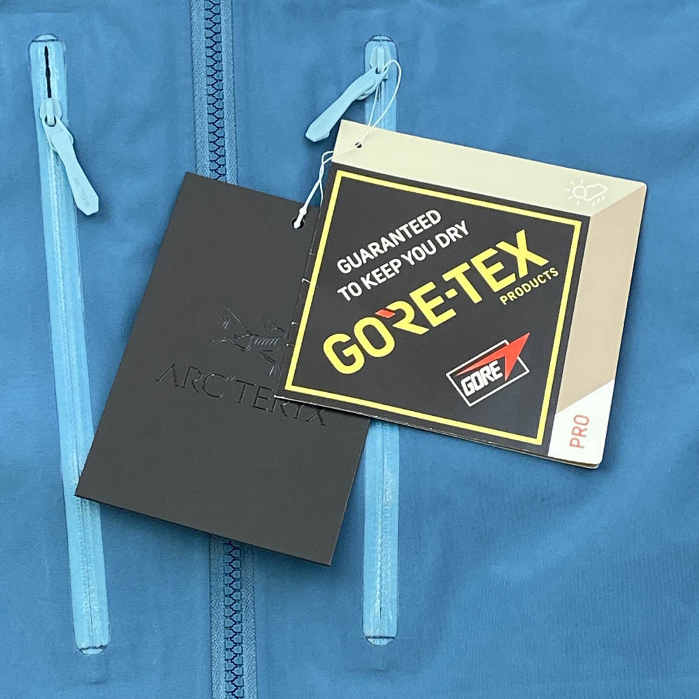 ARC'TERYX アークテリクス X000004714 Alpha SV Jacket GORE-TEX アルファ SV ジャケット ゴアテックス SERENE ブルー系 XL【新古品】【未使用】【中古】