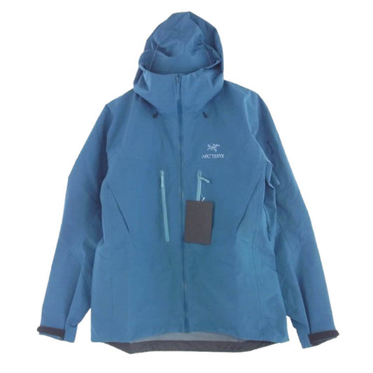 ARC'TERYX アークテリクス X000004714 Alpha SV Jacket GORE-TEX アルファ SV ジャケット ゴアテックス SERENE ブルー系 XL【新古品】【未使用】【中古】