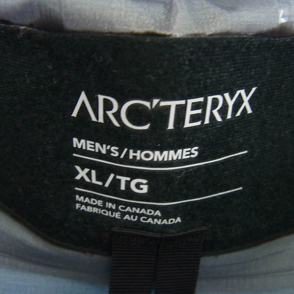 ARC'TERYX アークテリクス X000004714 Alpha SV Jacket GORE-TEX アルファ SV ジャケット ゴアテックス SERENE ブルー系 XL【新古品】【未使用】【中古】