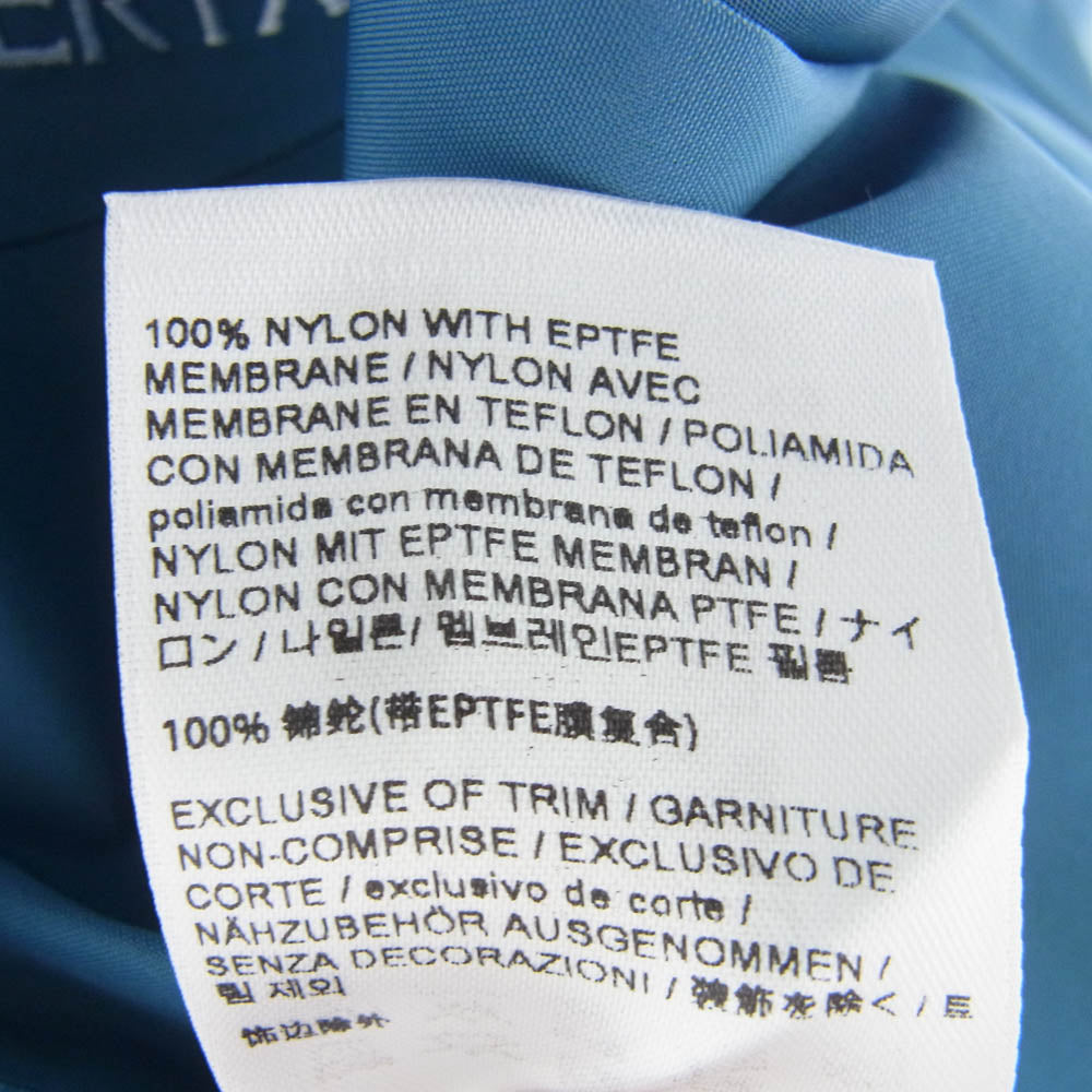 ARC'TERYX アークテリクス X000004714 Alpha SV Jacket GORE-TEX アルファ SV ジャケット ゴアテックス SERENE ブルー系 XL【新古品】【未使用】【中古】