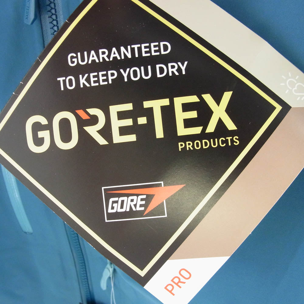 ARC'TERYX アークテリクス X000004714 Alpha SV Jacket GORE-TEX アルファ SV ジャケット ゴアテックス SERENE ブルー系 XL【新古品】【未使用】【中古】