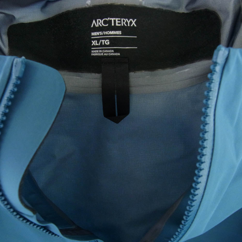 ARC'TERYX アークテリクス X000004714 Alpha SV Jacket GORE-TEX アルファ SV ジャケット ゴアテックス SERENE XL ブルー系 XL【新古品】【未使用】【中古】