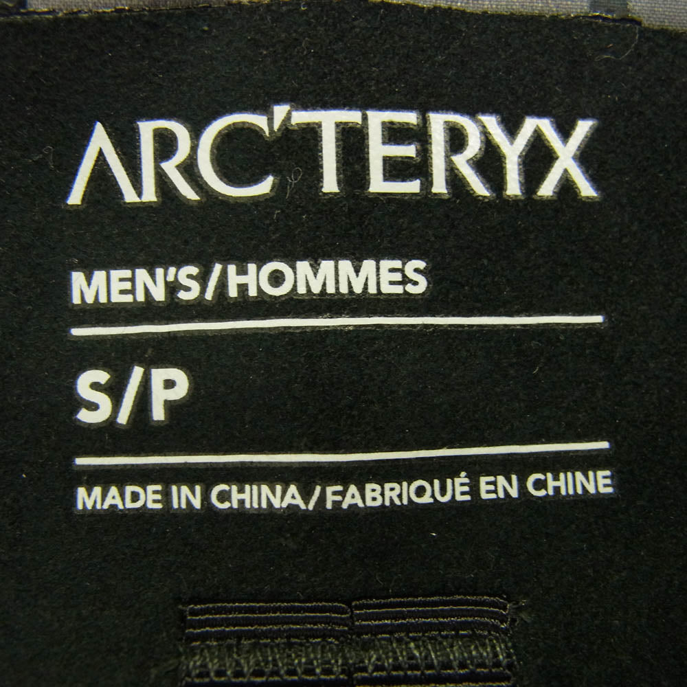 ARC'TERYX アークテリクス X000007555 Alpha SV Jacket GORE-TEX アルファ SV ジャケット ゴアテックス ブラック系 S【中古】