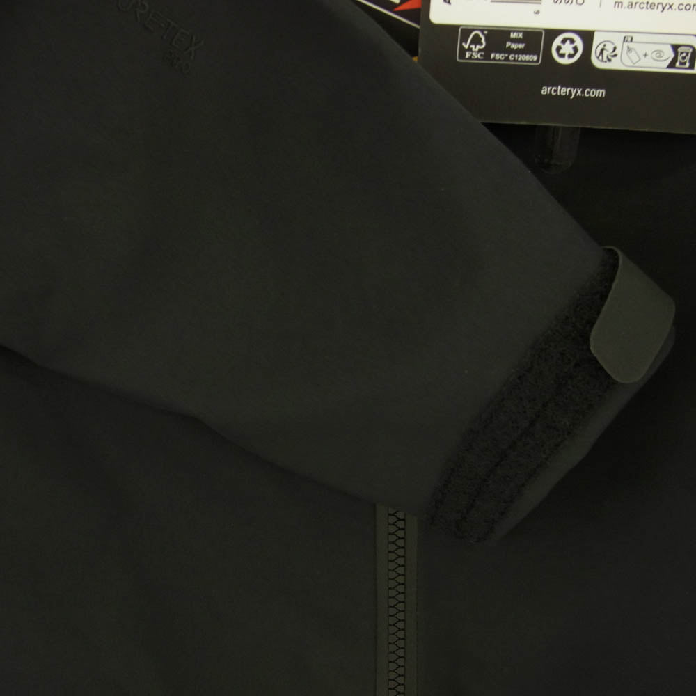 ARC'TERYX アークテリクス X000007555 Alpha SV Jacket GORE-TEX アルファ SV ジャケット ゴアテックス ブラック系 S【中古】