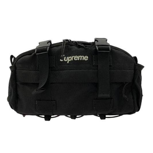 Supreme シュプリーム 19AW Waist Bag ボックスロゴ ウエストバッグ ポーチ ショルダー バッグ ブラック系5【中古】