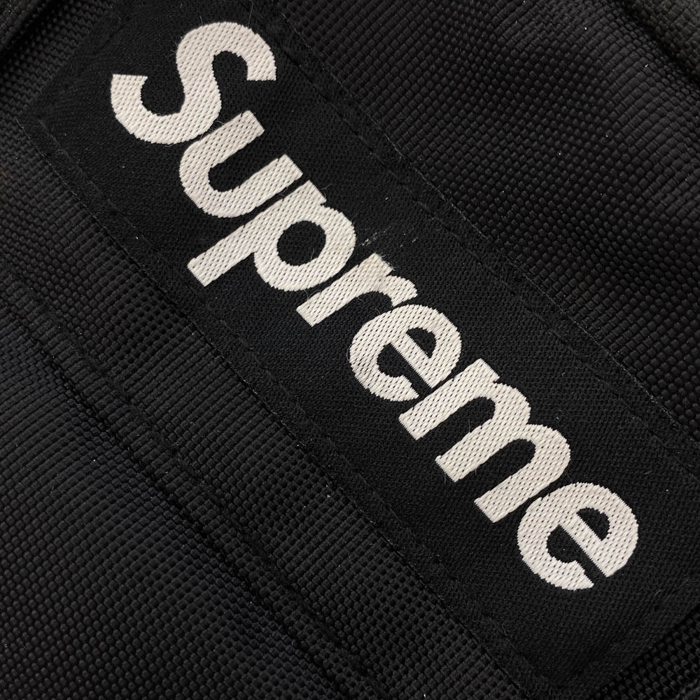 Supreme シュプリーム 19AW Waist Bag ボックスロゴ ウエストバッグ ポーチ ショルダー バッグ ブラック系5【中古】