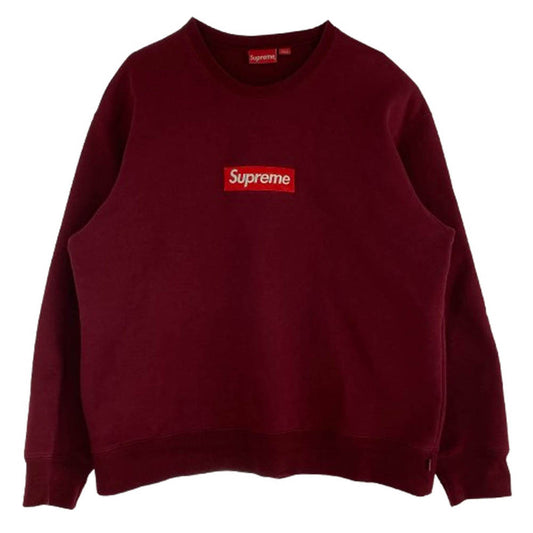 Supreme シュプリーム 22AW Box Logo Crewneck ボックスロゴ クルーネック スウェット トレーナー レッド系 XXL4【中古】