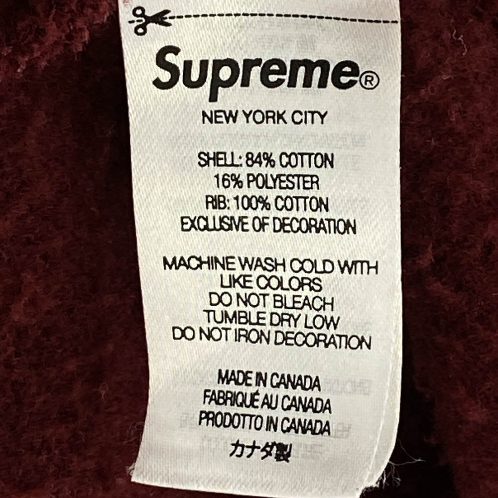 Supreme シュプリーム 22AW Box Logo Crewneck ボックスロゴ クルーネック スウェット トレーナー レッド系 XXL4【中古】