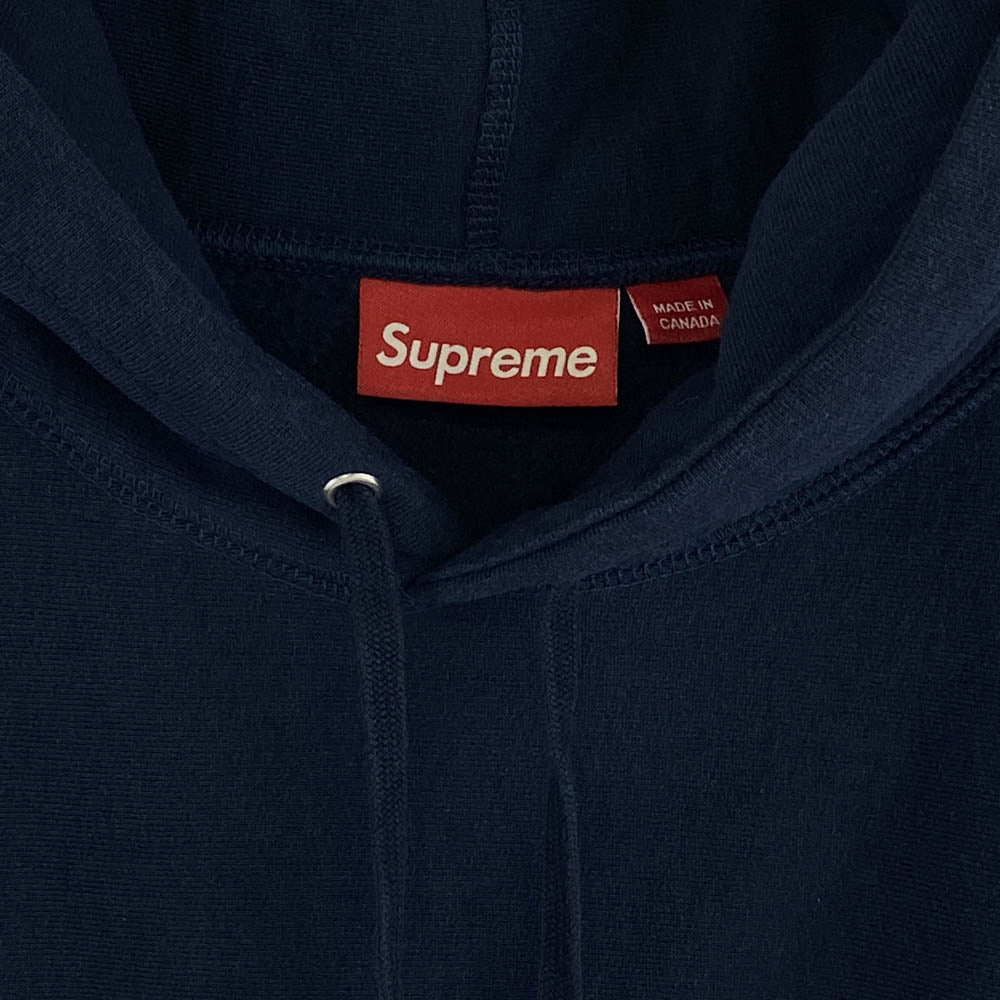 Supreme シュプリーム 24AW Box Logo Hooded Sweatshirt ボックスロゴ フーデッド スウェットシャツ フーディ パーカー ネイビー ネイビー系 XXL5【中古】