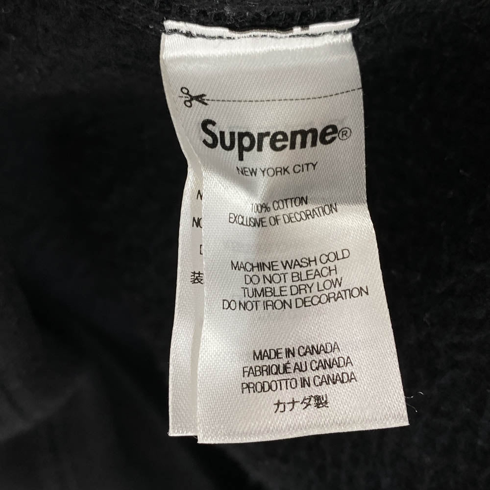 Supreme シュプリーム 21AW Box Logo Hooded Sweatshirt ボックスロゴ フーデッド スウェット シャツ フーディー パーカー ブラック ブラック系 XXL4【中古】