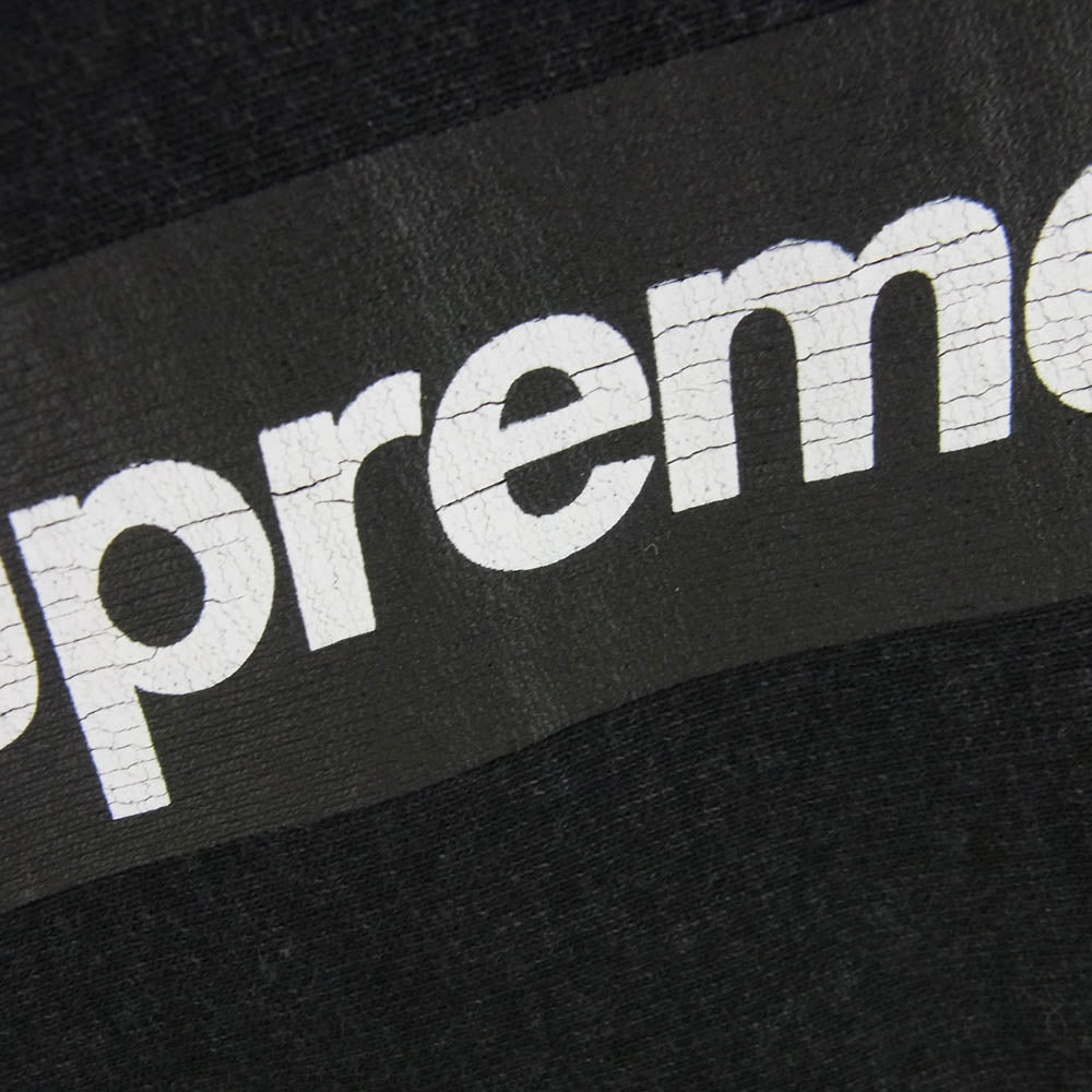 Supreme シュプリーム 25SS Washed Box Logo Crewneck ウォッシュド ボックスロゴ クルーネック スウェット トレーナー ブラック系 XXL【美品】【中古】