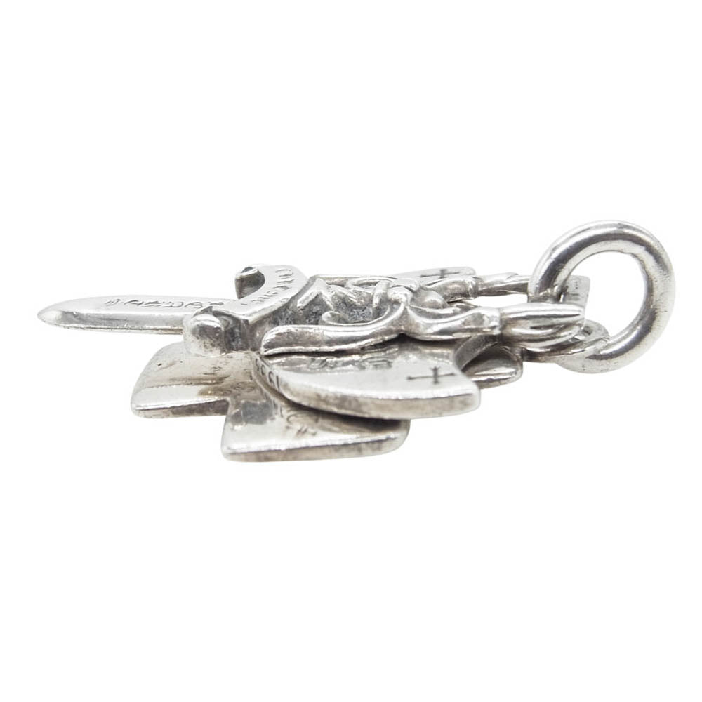 CHROME HEARTS クロムハーツ（原本無） 3TRINKETS オールド 3トリンケッツ ペンダント トップ シルバー系【中古】