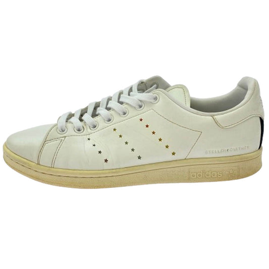 adidas アディダス FW6875 × STELLA MCCARTNEY ステラマッカートニー Stan Smith スタンスミス ローカット スニーカー ホワイト系 27.5cm【中古】