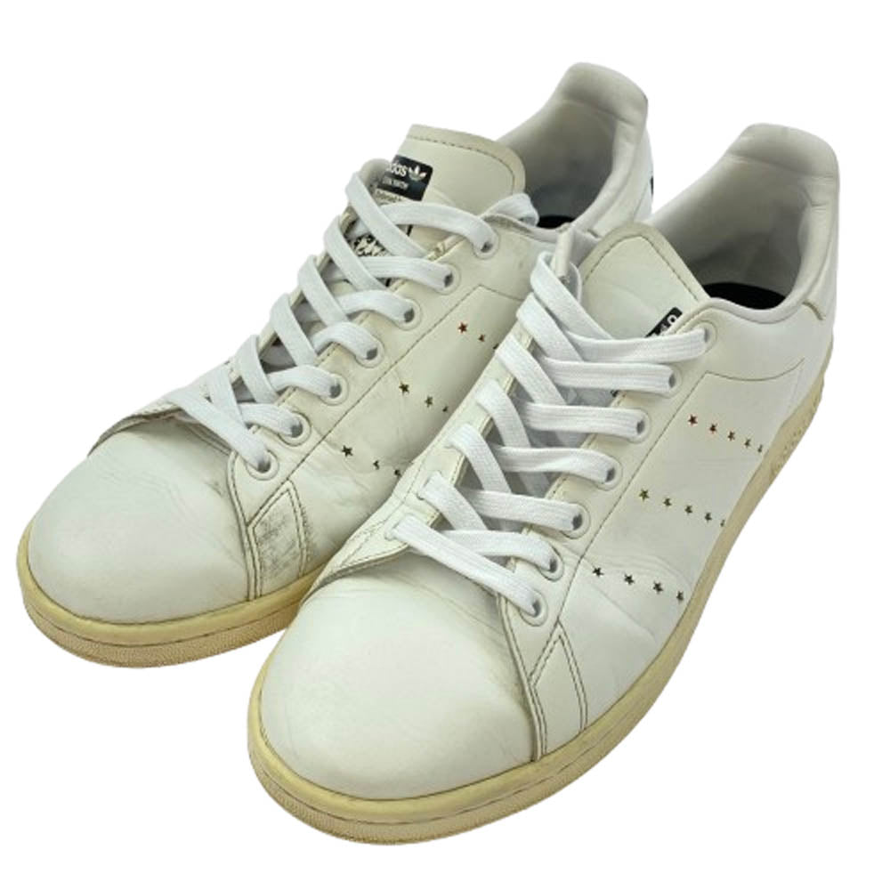 adidas アディダス FW6875 × STELLA MCCARTNEY ステラマッカートニー Stan Smith スタンスミス ローカット スニーカー ホワイト系 27.5cm【中古】