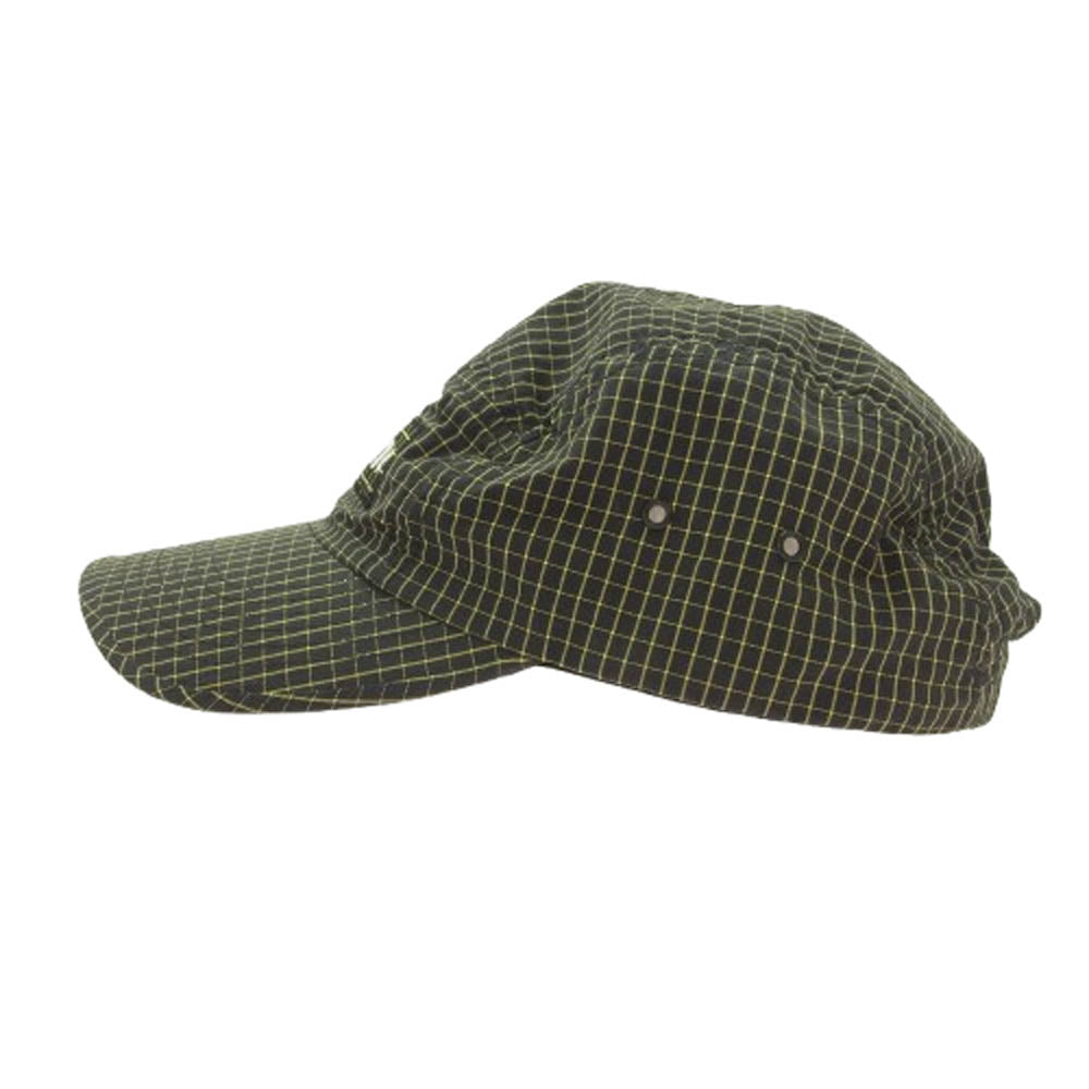 Supreme シュプリーム 2-Tone Ripstop Camp Cap Black 2トーン リップストップ キャンプ キャップ ブラック系 イエロー系【中古】
