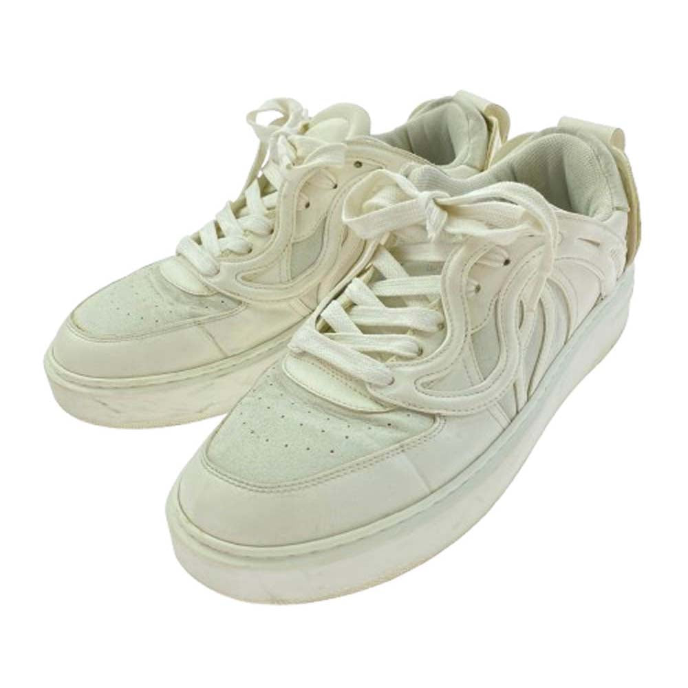 Stella McCartney ステラマッカートニー S-Wave 1 ロー スニーカー ホワイト ホワイト系 41【中古】