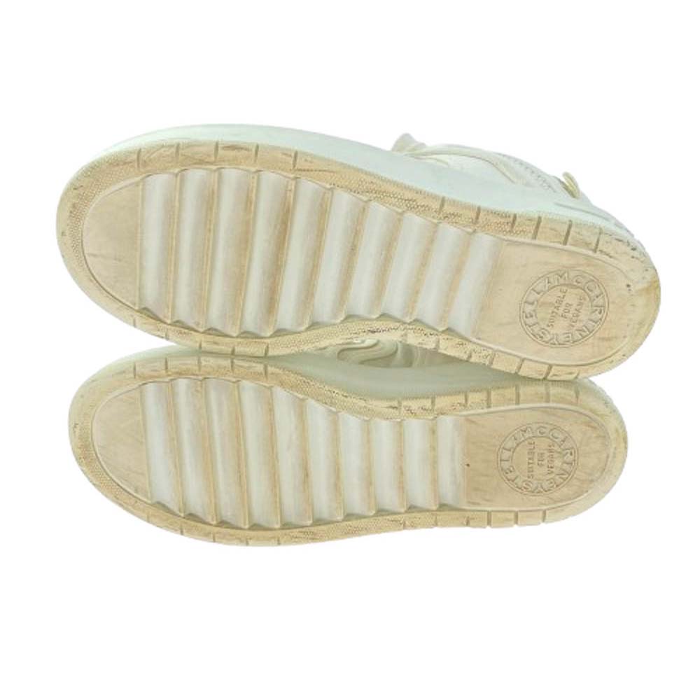 Stella McCartney ステラマッカートニー S-Wave 1 ロー スニーカー ホワイト ホワイト系 41【中古】