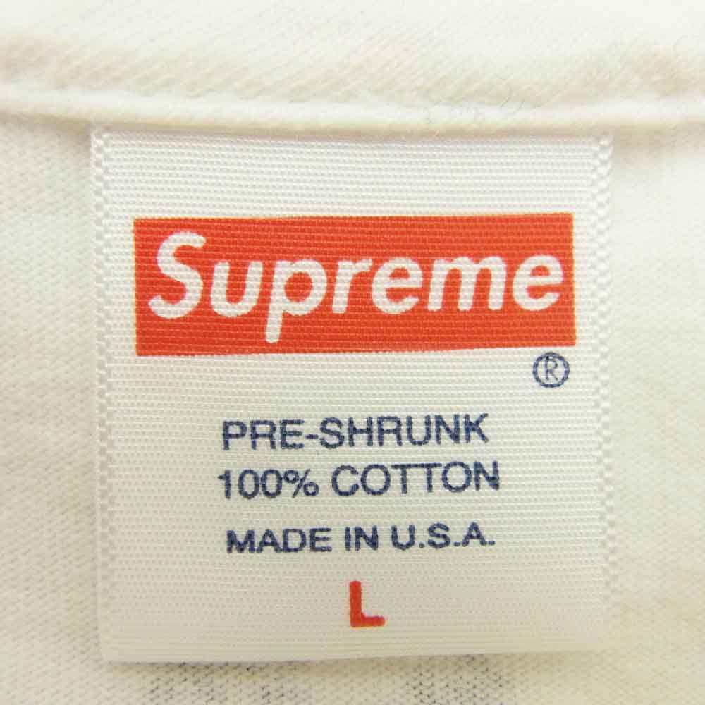 Supreme シュプリーム 22SS Daido Moriyama Tights Tee White 森山大道 タイツ 半袖 Tシャツ ホワイト系 L【中古】