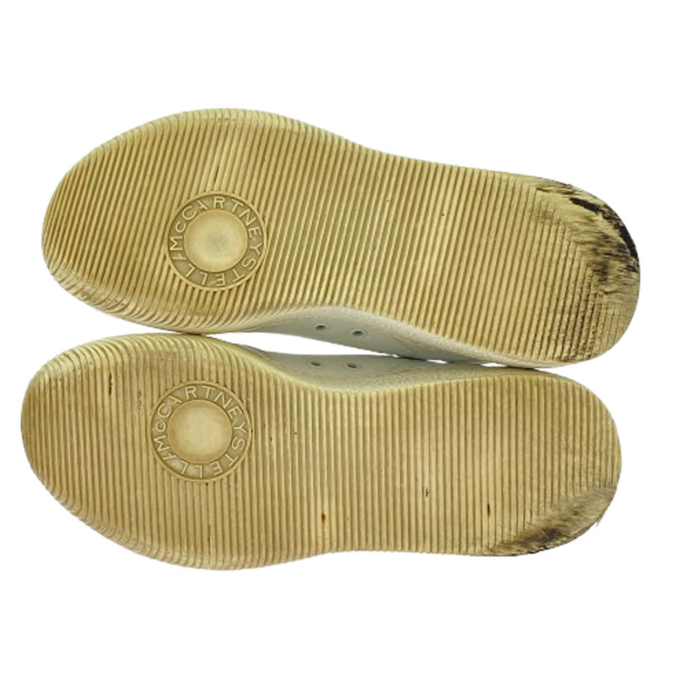 Stella McCartney ステラマッカートニー Loop ループ ロー レザー スニーカー ホワイト ホワイト系 41【中古】