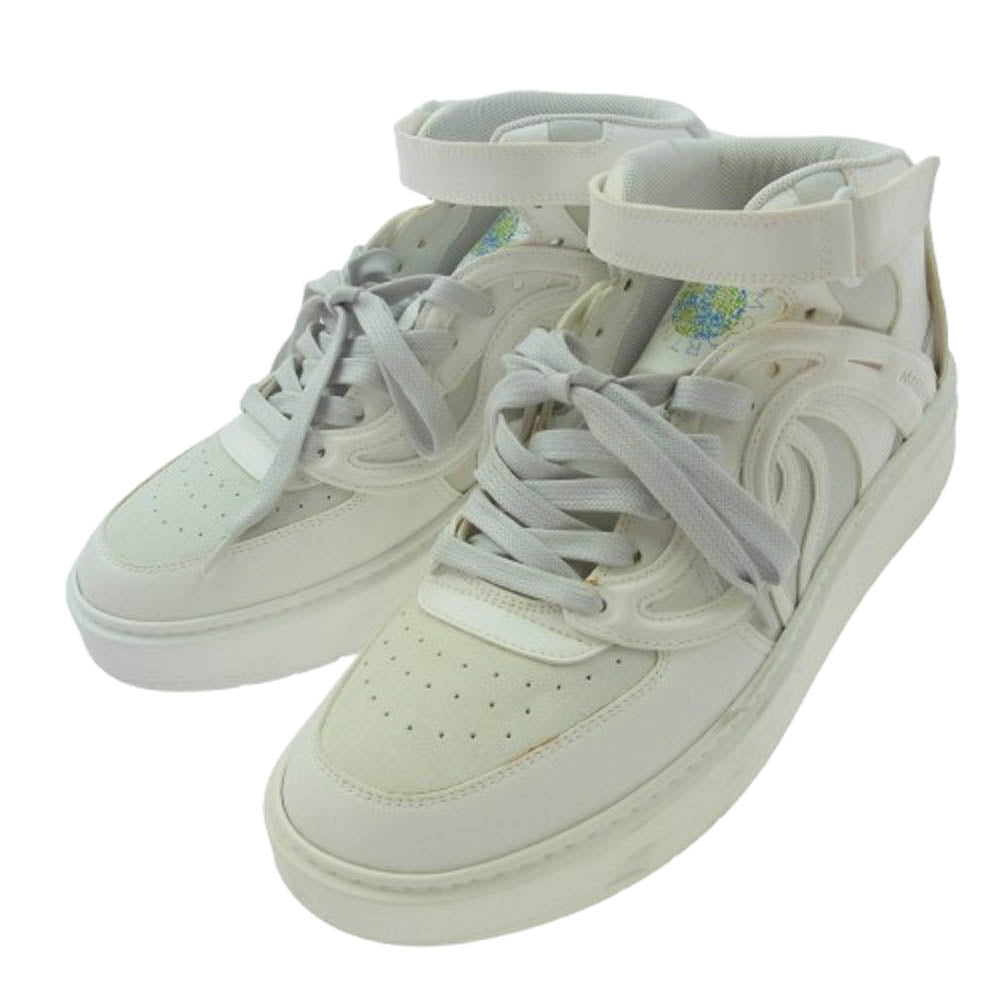 Stella McCartney ステラマッカートニー S-Wave2 ハイカット スニーカー ホワイト ホワイト系 42【中古】