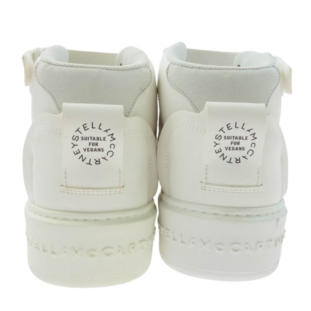 Stella McCartney ステラマッカートニー S-Wave2 ハイカット スニーカー ホワイト ホワイト系 42【中古】