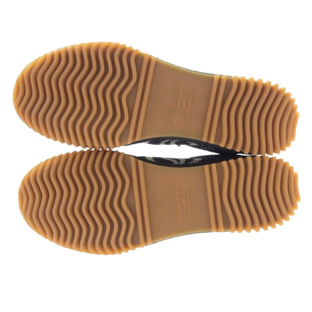 Stella McCartney ステラマッカートニー S-Wave スポーツ メッシュ パネル スニーカー ブラック ブラック系 42【極上美品】【中古】