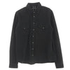 CHROME HEARTS クロムハーツ（原本無） クロスボールボタン ブラックデニム クロスパッチ ウエスタン 長袖 シャツ ブラック系 L【中古】