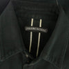 CHROME HEARTS クロムハーツ（原本無） クロスボールボタン ブラックデニム クロスパッチ ウエスタン 長袖 シャツ ブラック系 L【中古】