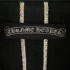 CHROME HEARTS クロムハーツ（原本無） クロスボールボタン ブラックデニム クロスパッチ ウエスタン 長袖 シャツ ブラック系 L【中古】