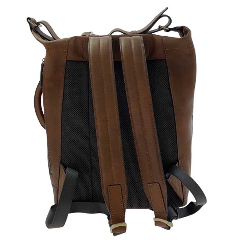 土屋鞄製造所 ビークル ショルダー バックパック 3Way レザー ビジネスバッグ リュック ブラウン系【極上美品】【中古】