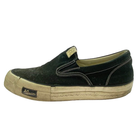 VISVIM ビズビム ZAHRA PATTEN キャンバス スリッポン スニーカー ブラック系 US10【中古】