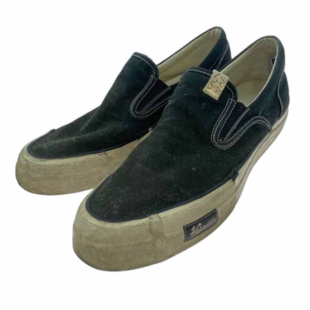VISVIM ビズビム ZAHRA PATTEN キャンバス スリッポン スニーカー ブラック系 US10【中古】