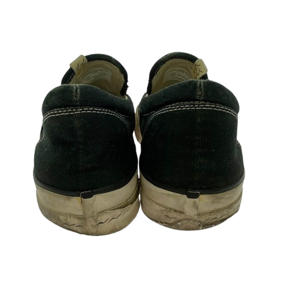 VISVIM ビズビム ZAHRA PATTEN キャンバス スリッポン スニーカー ブラック系 US10【中古】