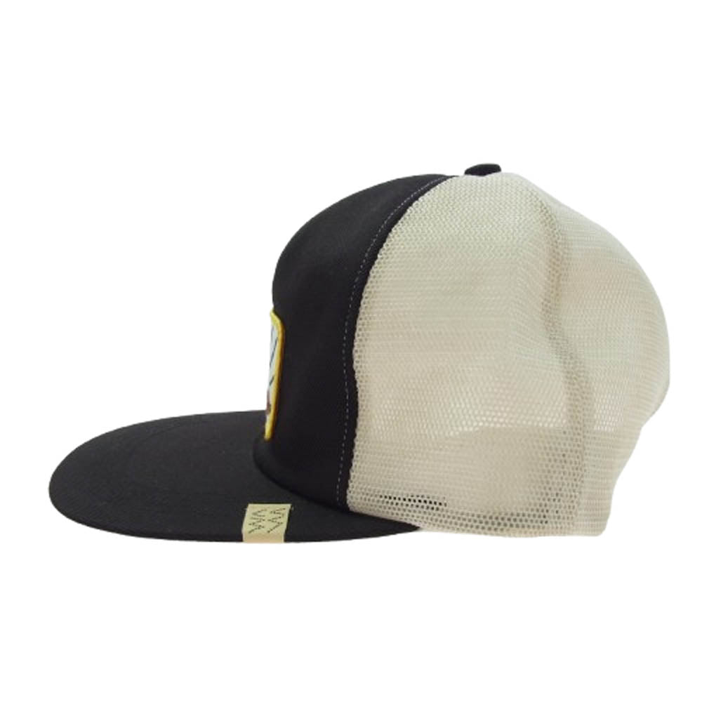 VISVIM ビズビム 0119103003025 GOODYEAR CAP グットイヤー ワッペン キャップ ブラック ブラック系 F【中古】