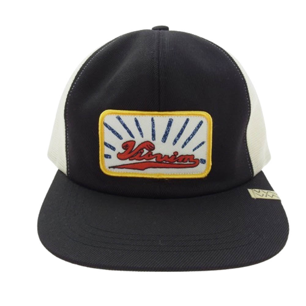 VISVIM ビズビム 0119103003025 GOODYEAR CAP グットイヤー ワッペン キャップ ブラック ブラック系 F【中古】